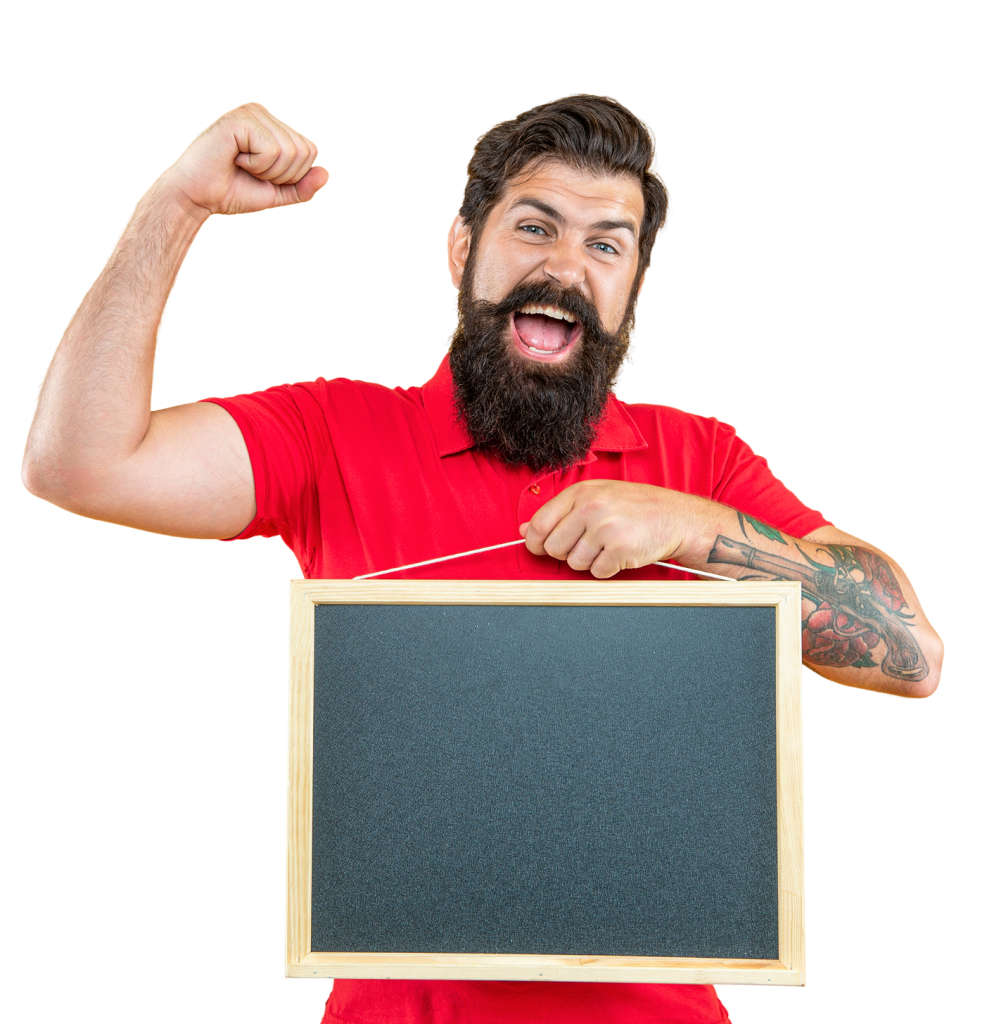 Challenges 26 successful man advertising here isolated yellow man advertising here studio 1